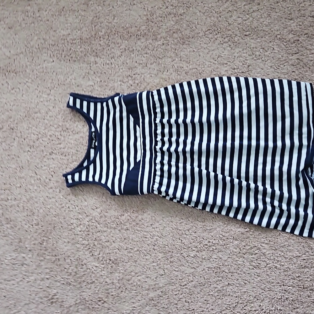 Navy blue dress